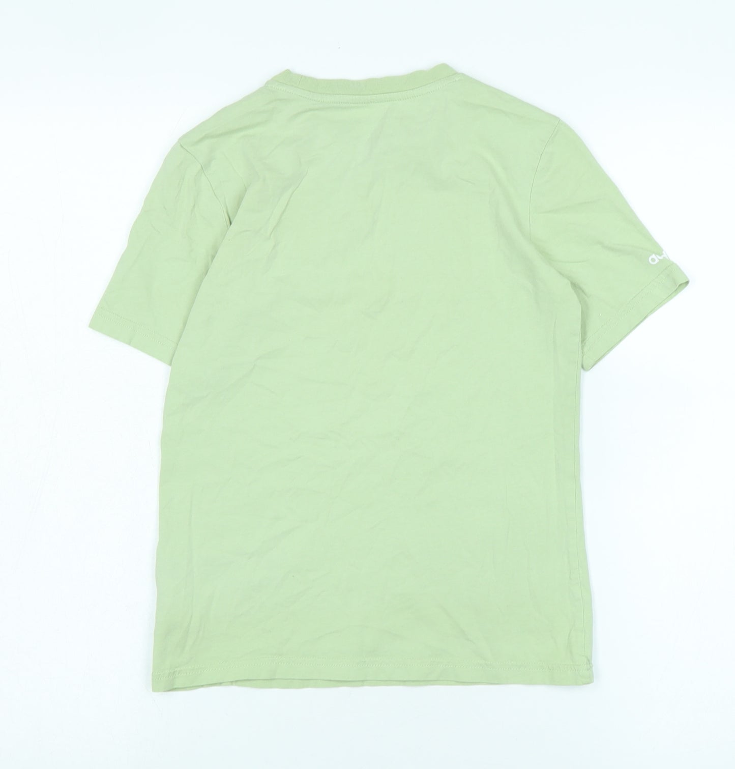 Adidas Boys' Green Short Sleeve T-Shirt 9-10 Years