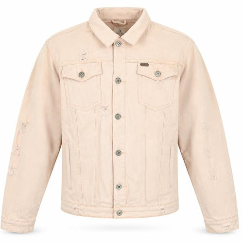 Soul Star Men's Pink Denim Jacket XL Casual