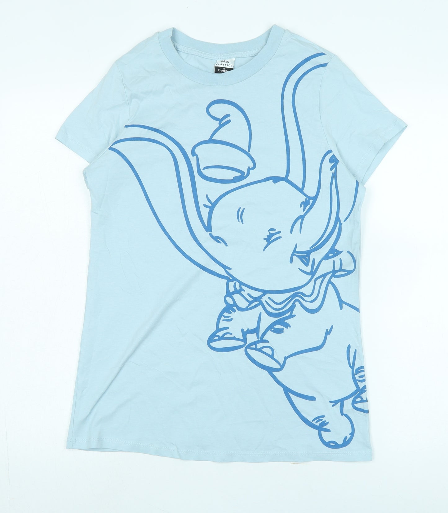 Disney Classics at George Blue Women's T-Shirt Size 8