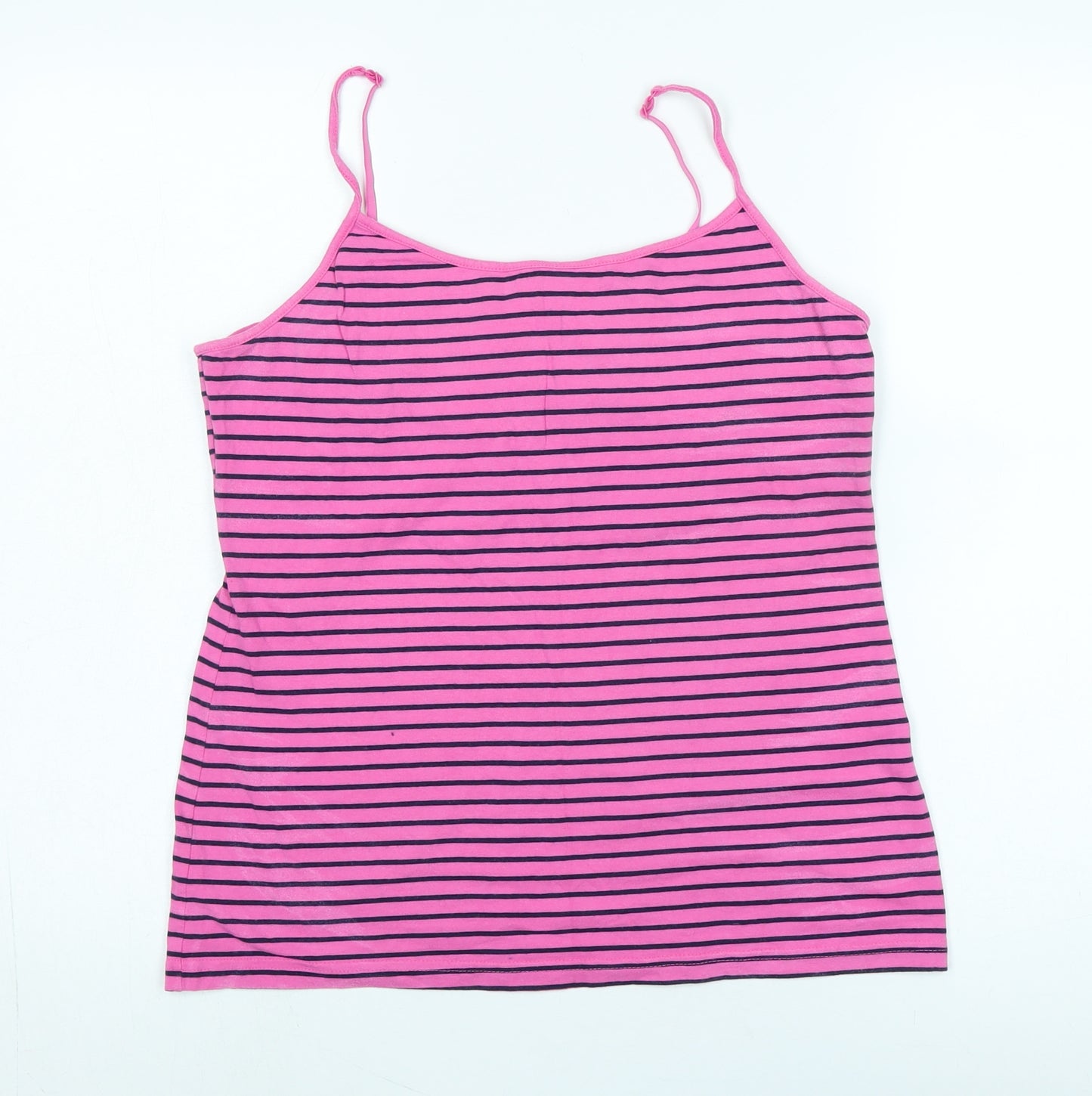 Gap Women's Pink Striped Camisole Tank Top Size L