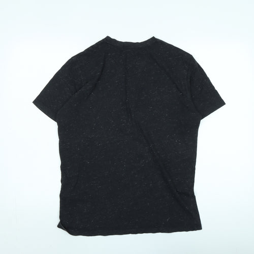 A.P.C. Men's Black Short Sleeve Crew Neck T-Shirt S