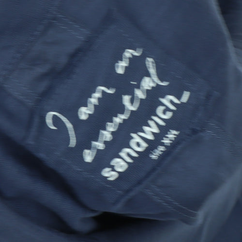 Sandwich Women's Blue Blazer - 2XL, Cotton Blend