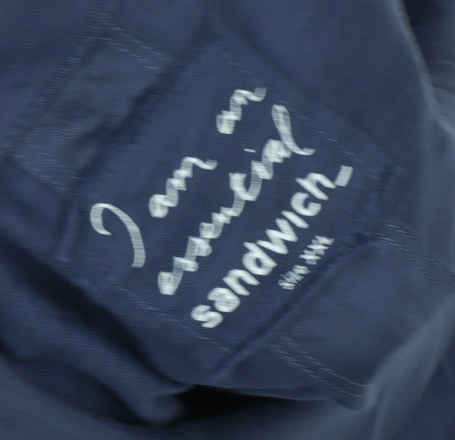 Sandwich Women's Blue Blazer - 2XL, Cotton Blend
