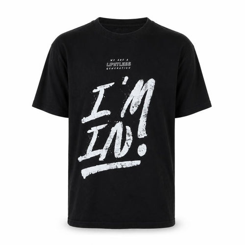 Stars & Stripes Men's Black Graphic Print T-Shirt M
