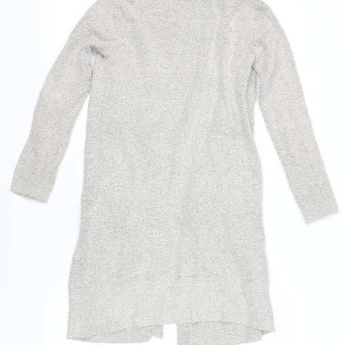 soyaconcept Women's Grey Cardigan, S, Open-Knit, Lightweight