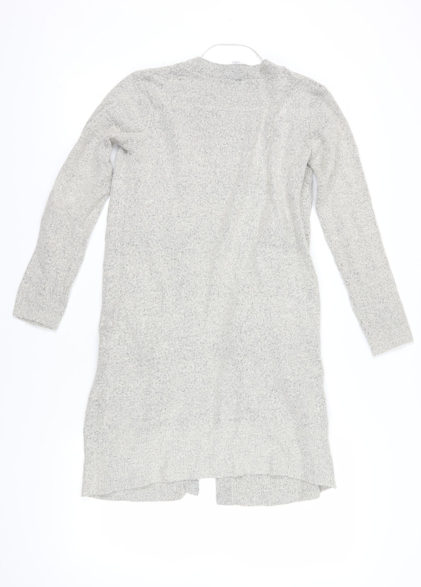 soyaconcept Women's Grey Cardigan, S, Open-Knit, Lightweight