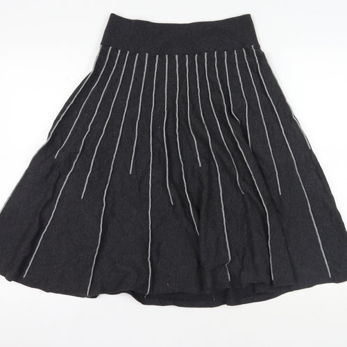 Phase Eight Women's Black Pleated Skirt Size 14