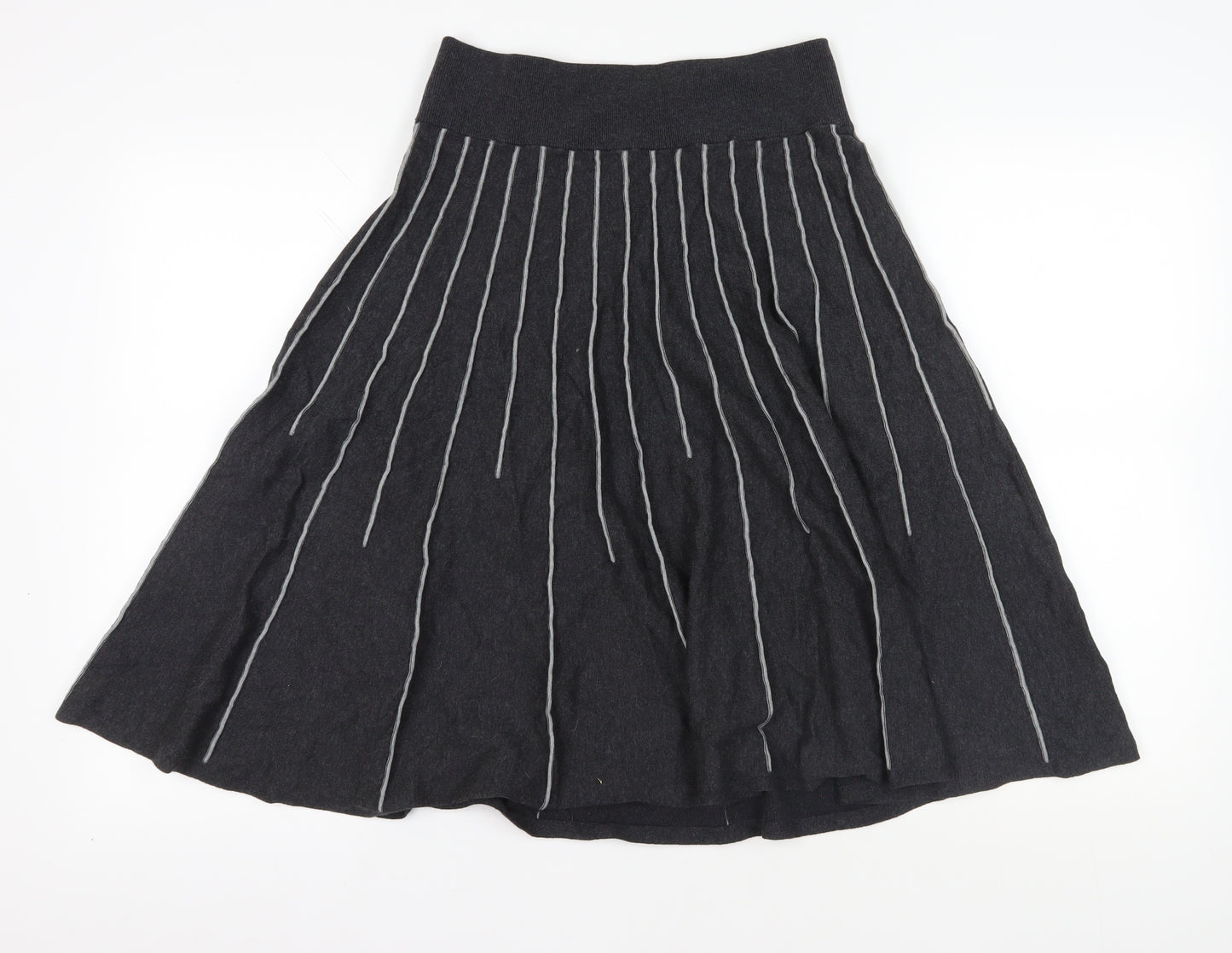 Phase Eight Women's Black Pleated Skirt Size 14