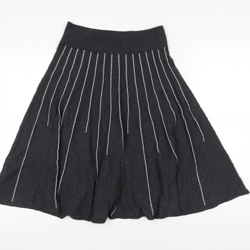 Phase Eight Women's Black Pleated Skirt Size 14