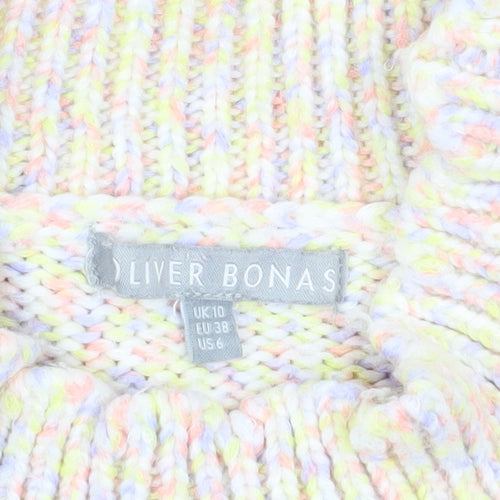 Oliver Bonas Women’s Multicoloured Pullover Jumper Size 10