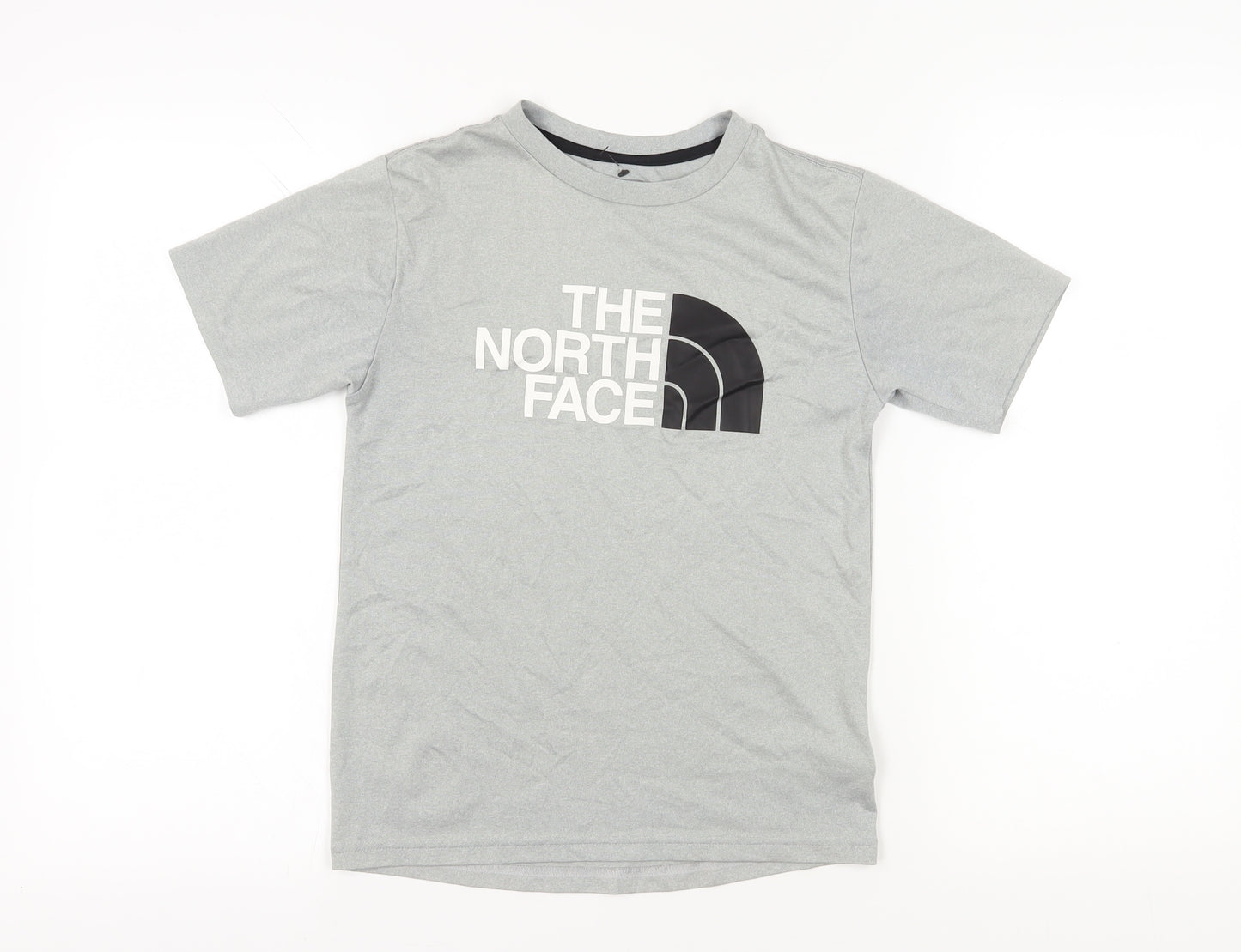 The North Face Boys Grey T-Shirt M Short Sleeve Casual