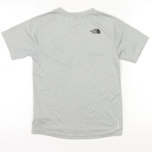 The North Face Boys Grey T-Shirt M Short Sleeve Casual