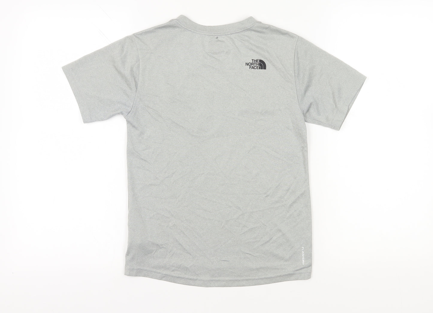 The North Face Boys Grey T-Shirt M Short Sleeve Casual