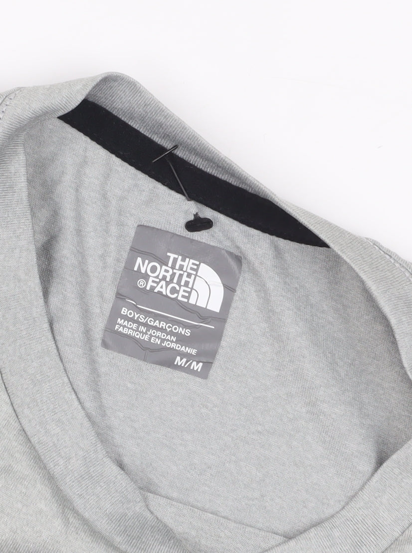 The North Face Boys Grey T-Shirt M Short Sleeve Casual