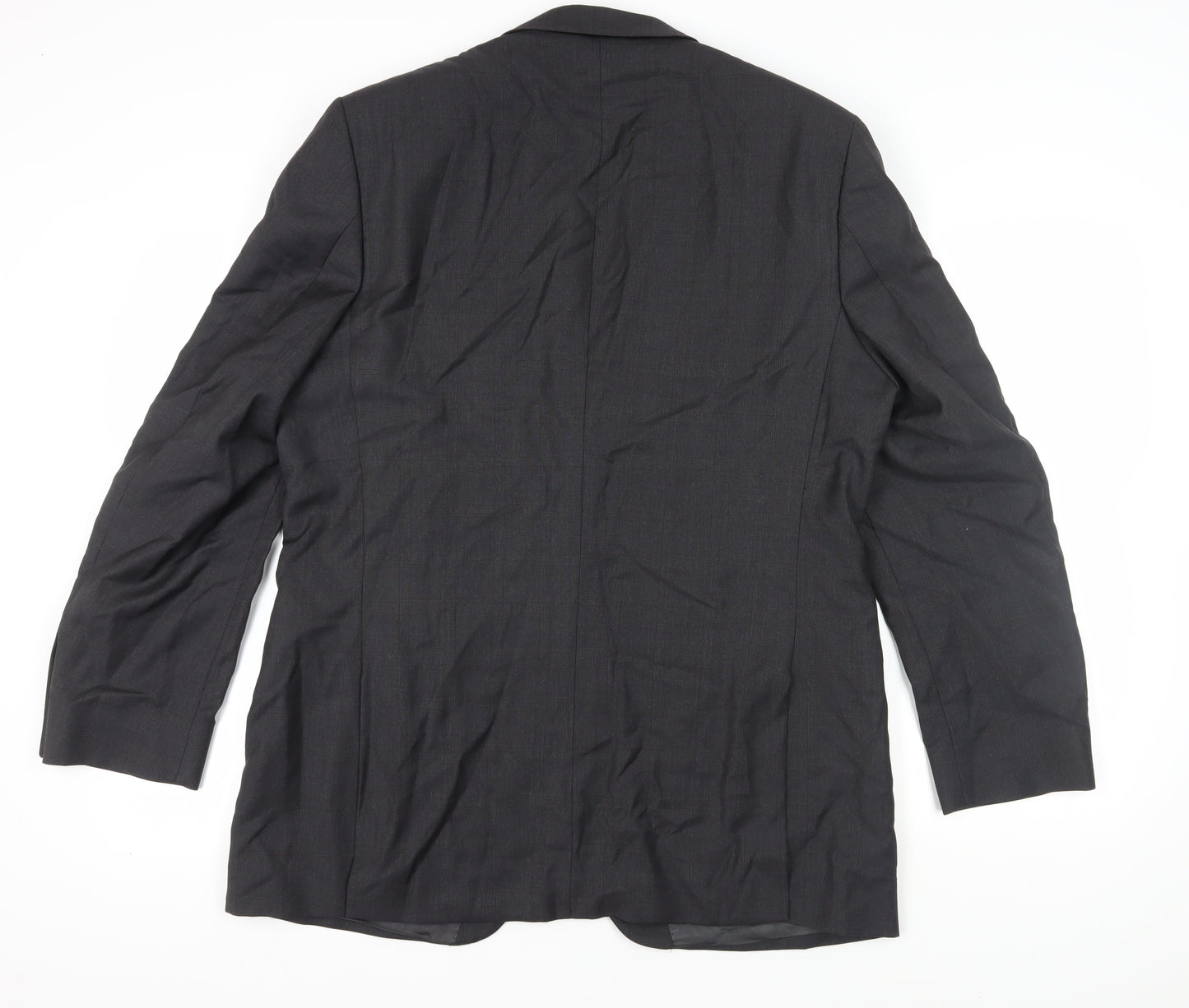 F.lli Cerruti Men's Black Wool Blazer 44 Long, Business