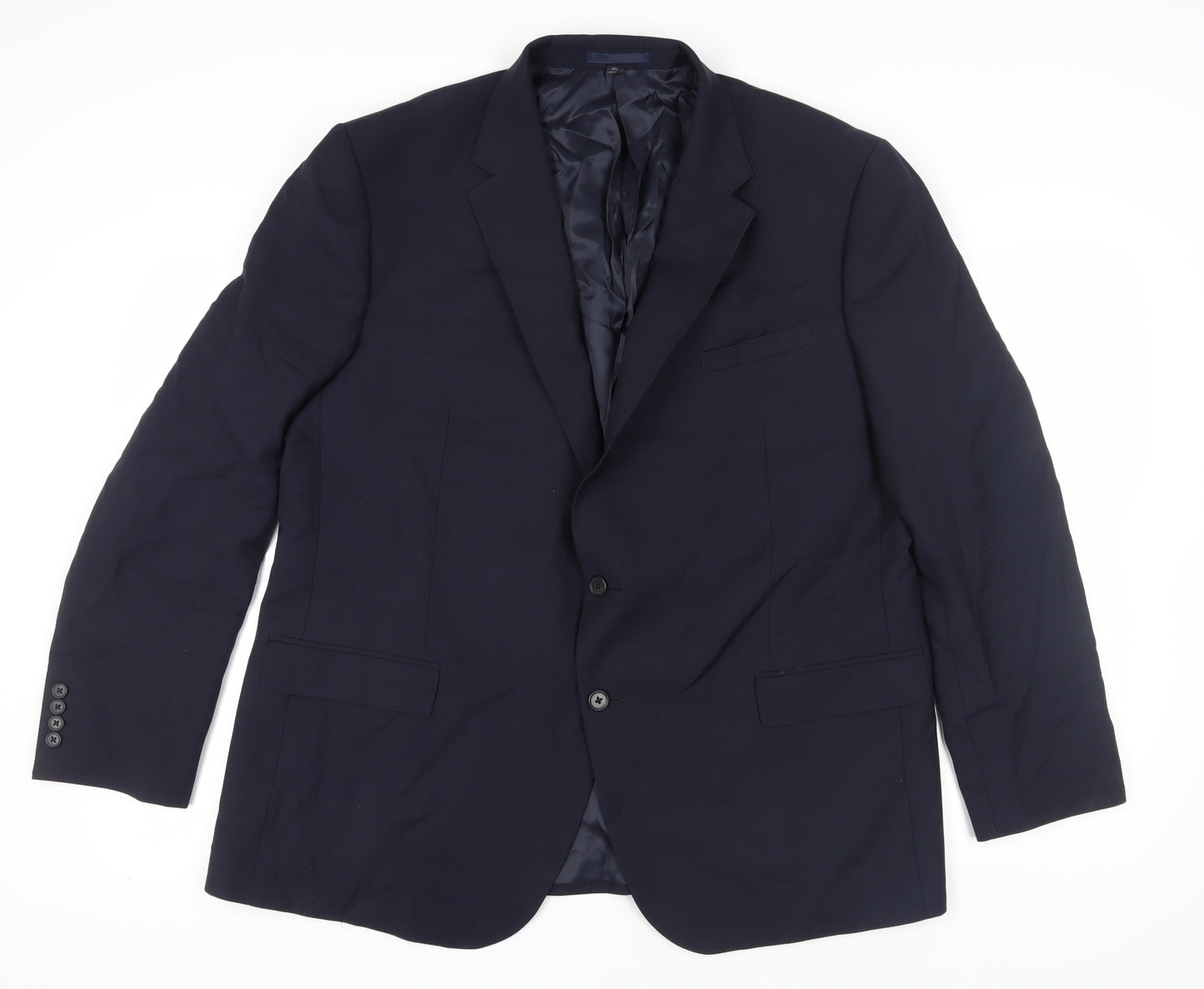 Marks and Spencer Mens Navy Blazer 48in Chest Classic