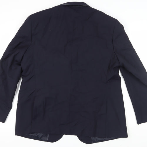 Marks and Spencer Mens Navy Blazer 48in Chest Classic