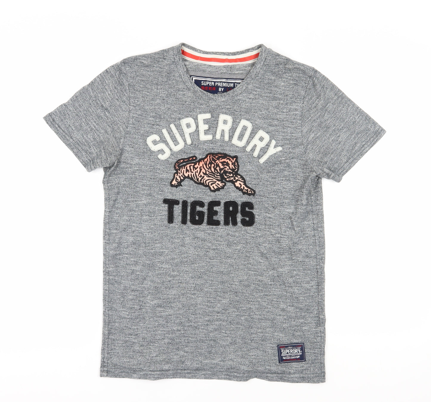 Superdry Men's Grey Graphic Print T-Shirt, Size L