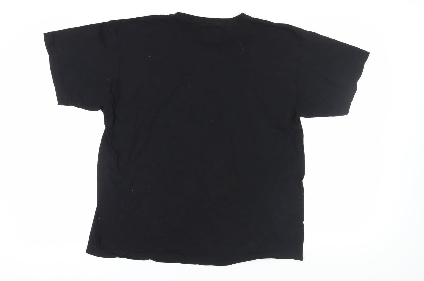 Lambretta Men's Black XL Band T-Shirt Crew Neck