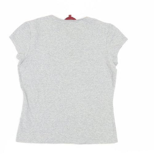 John Richmond Grey T-Shirt Women’s Size 12 Casual