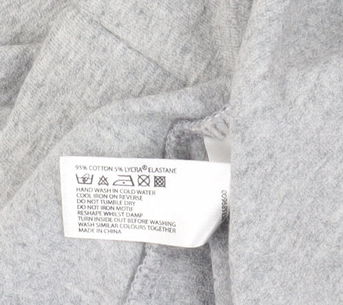 John Richmond Grey T-Shirt Women’s Size 12 Casual