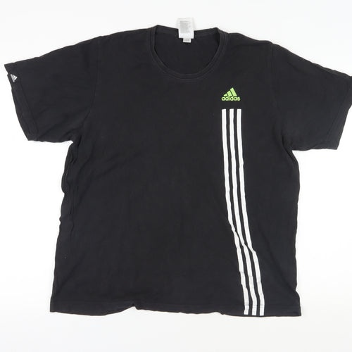 Adidas Men's Black T-Shirt L - Classic Style