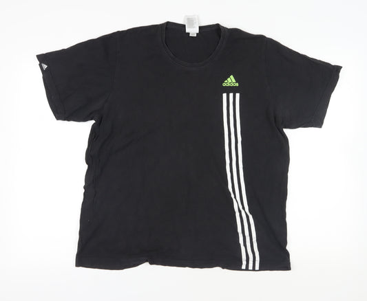 Adidas Men's Black T-Shirt L - Classic Style