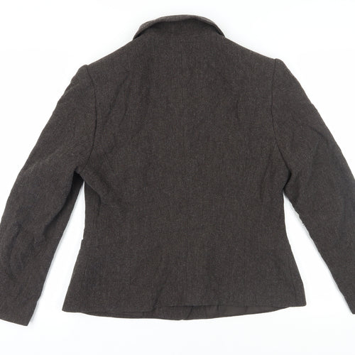Steilmann Women's Brown Suit Jacket Size 16 Business Casual
