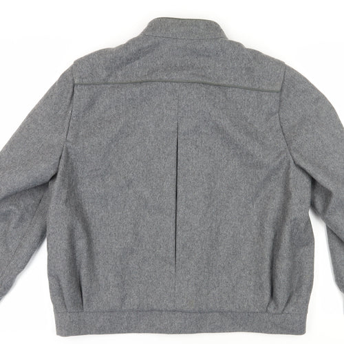 Nena Women's Grey Wool Blend Jacket Size 16