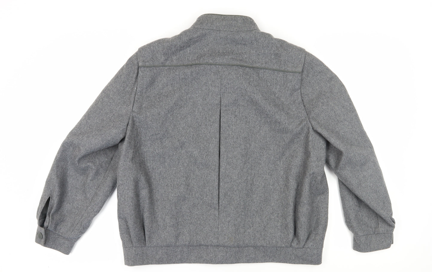 Nena Women's Grey Wool Blend Jacket Size 16