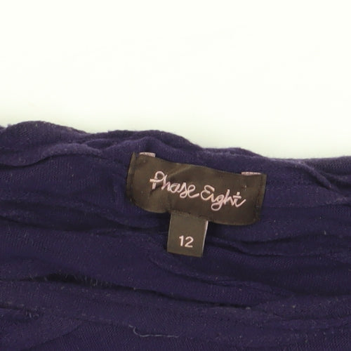 Phase Eight Women's Purple Blouse Size 12