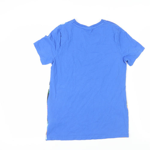 MarioKart Unisex Kids Blue T-Shirt, 12-13 Years, Graphic Print