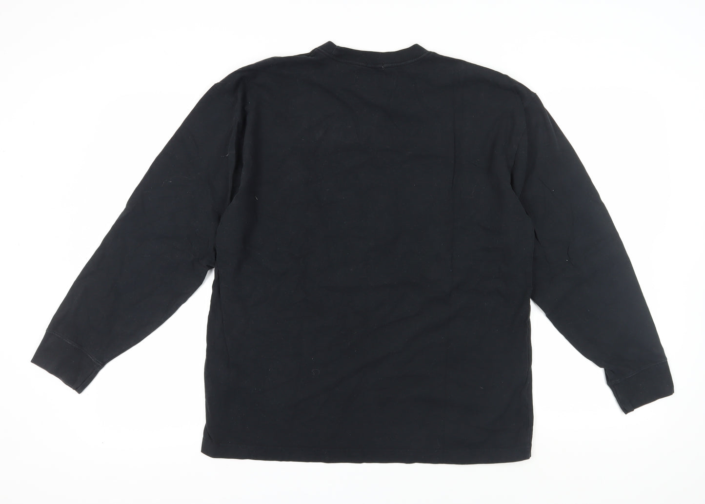 Abercrombie & Fitch Men's Black XL Long Sleeve T-Shirt