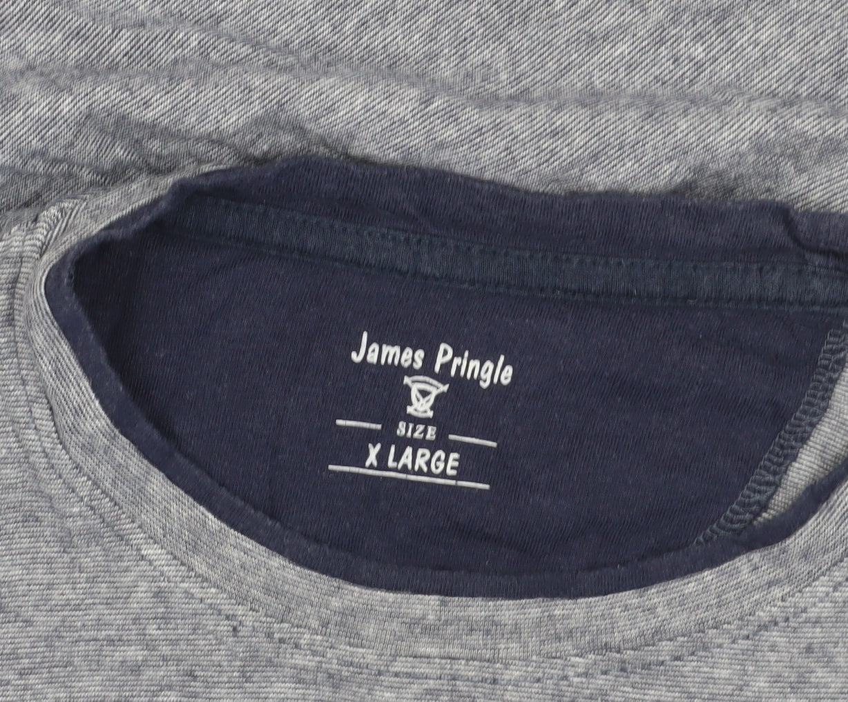 James Pringle Men's XL Blue Graphic T-Shirt