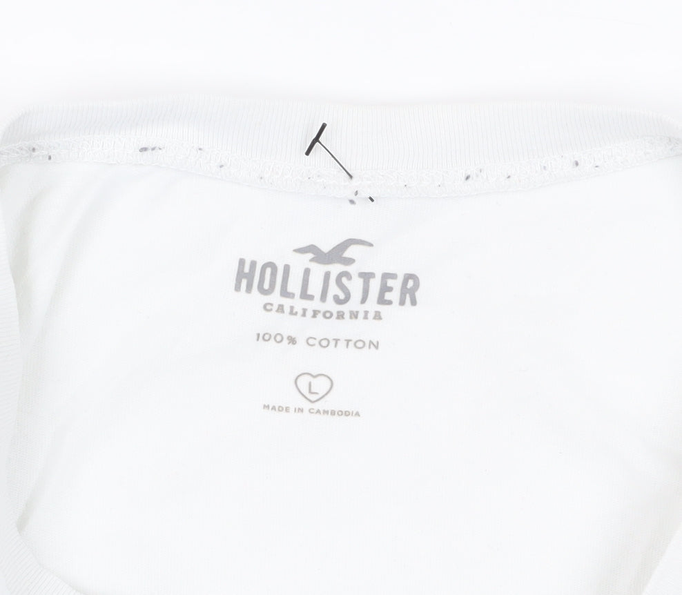 Hollister Women's Multicoloured Long Sleeve T-Shirt L