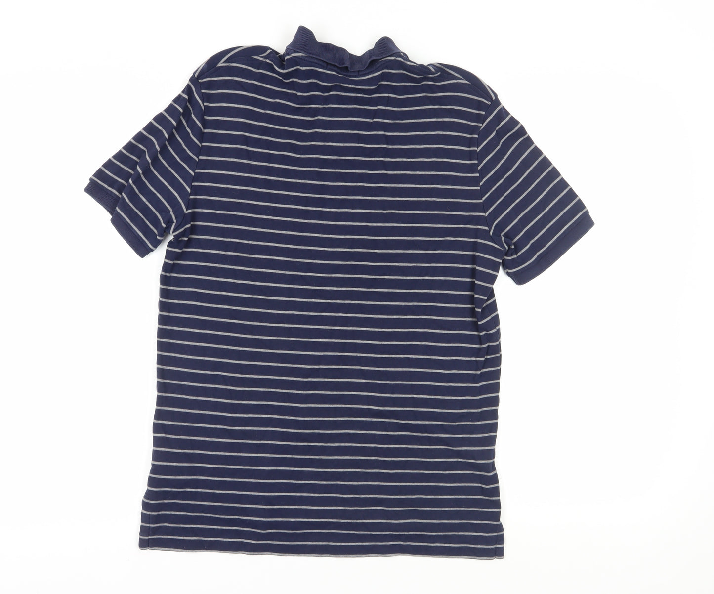 Polo Ralph Lauren Men's Blue Striped Polo Shirt, S