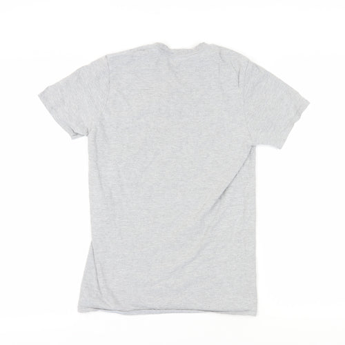 Disney Unisex Grey T-Shirt, Size S, Mickey Mouse