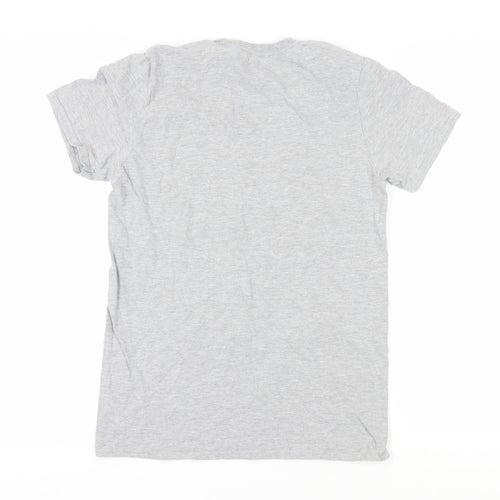 Disney Unisex Grey Mickey Mouse T-Shirt Size S