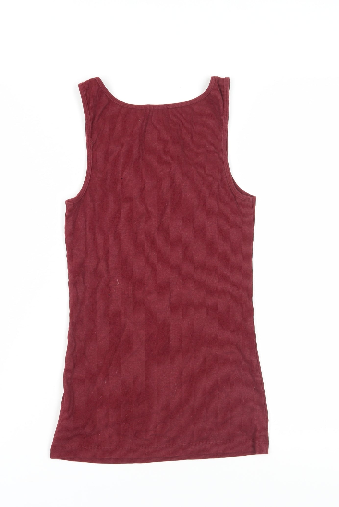 GAP Women's Red Sleeveless Tank Top Medium Basic