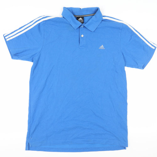 Adidas Men's Blue 2XL Polo Shirt