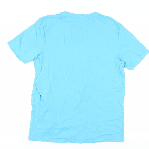 Bench Men's Blue Crew Neck T-Shirt L