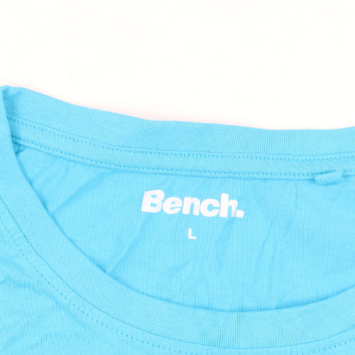 Bench Men's Blue Crew Neck T-Shirt L