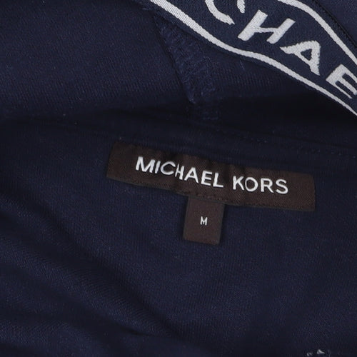 Michael Kors Men's Blue Pullover Hoodie Medium