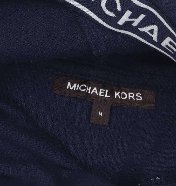 Michael Kors Men's Blue Pullover Hoodie Medium