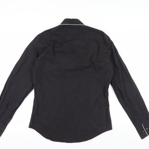 Vivienne Westwood Men's Black Slim Long Sleeve Shirt