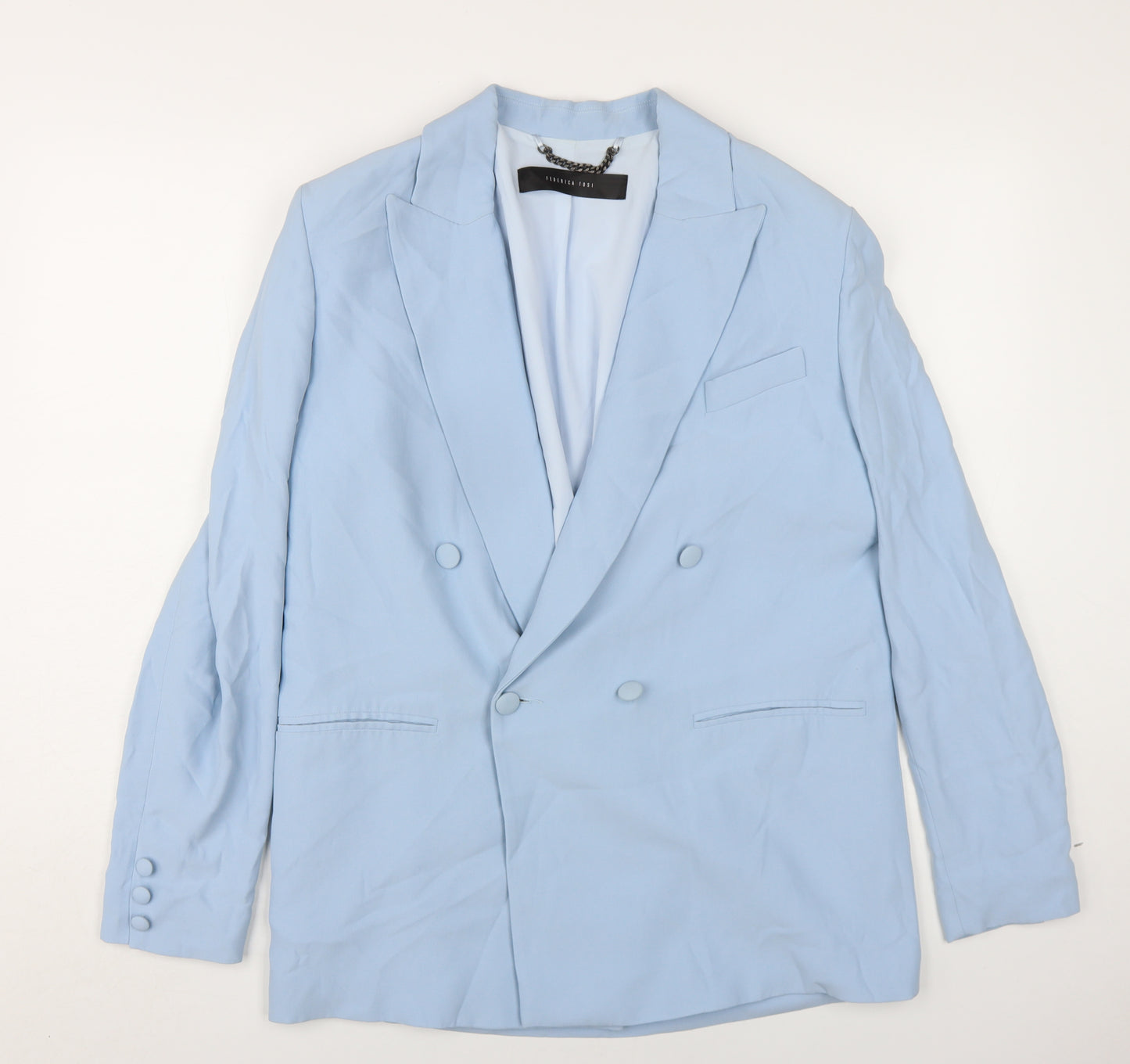 Federica Tosi Women's Blue Blazer Size 14