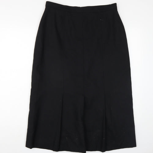 Marks and Spencer Women's Black Long Pencil Skirt Size 18