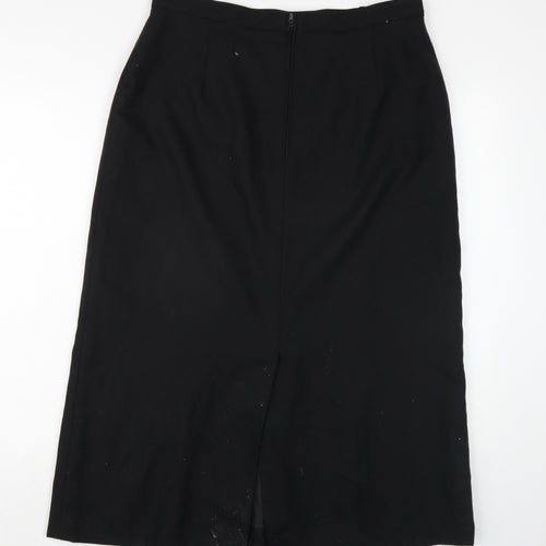 Marks and Spencer Women's Black Long Pencil Skirt Size 18