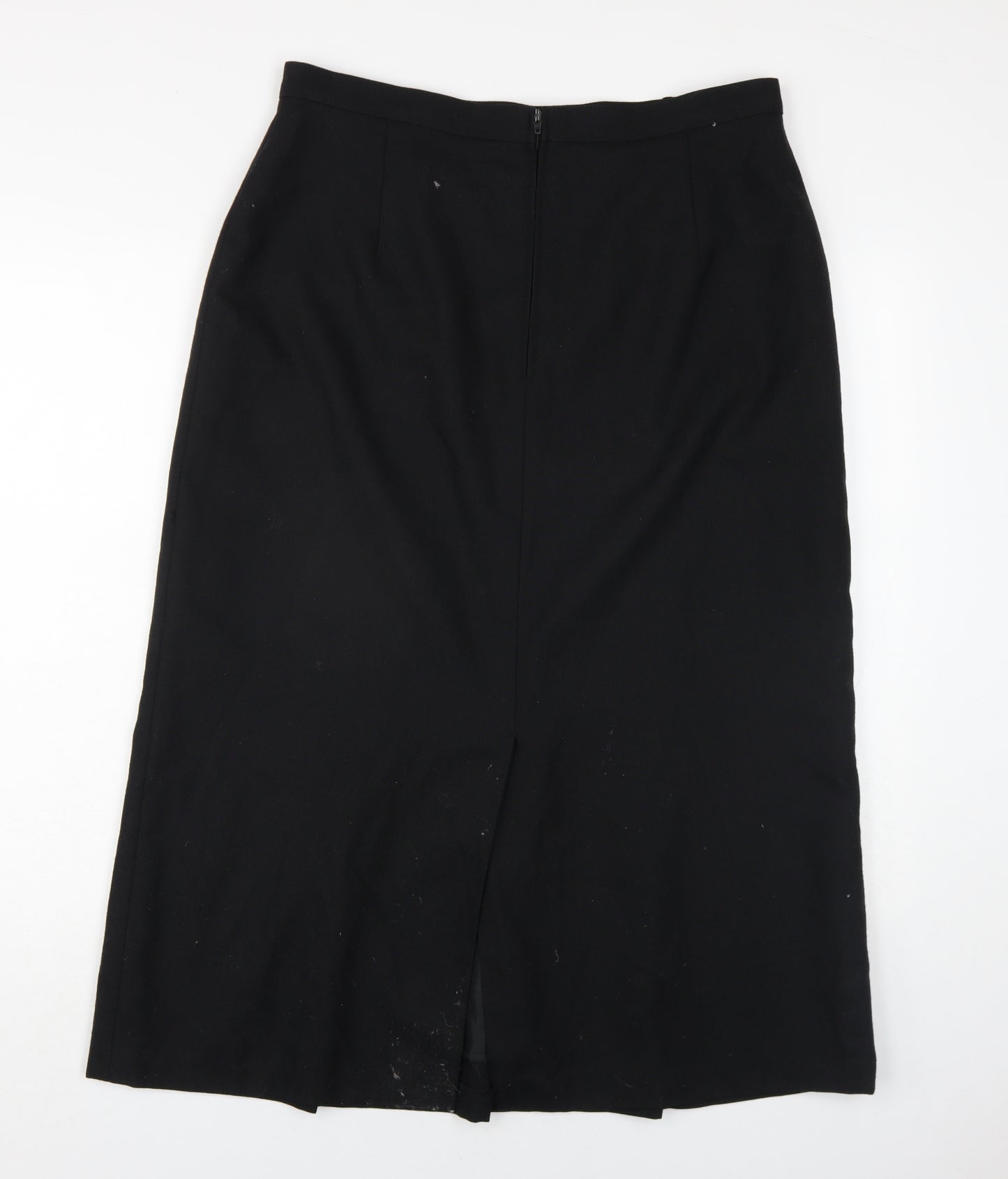 Marks and Spencer Women's Black Long Pencil Skirt Size 18