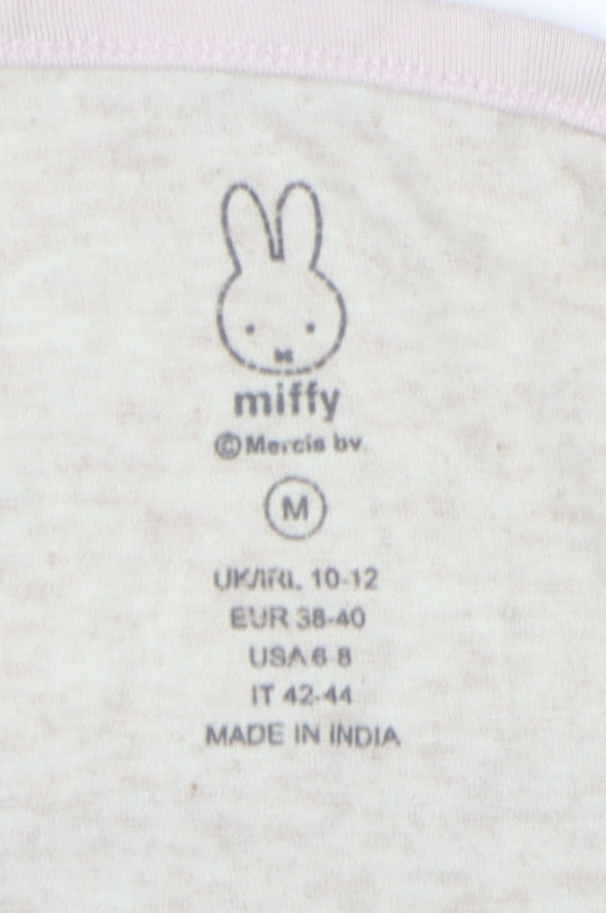 Miffy Women’s Beige Cartoon Camisole Tank Top M